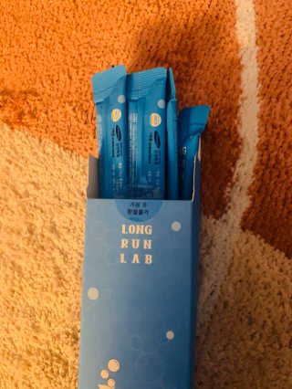 BAIO HEALTH LABS LONG RUN LAB 10개입 1박스 — 4점을 준 리뷰어가 2020년 1월 올린 사용 사진