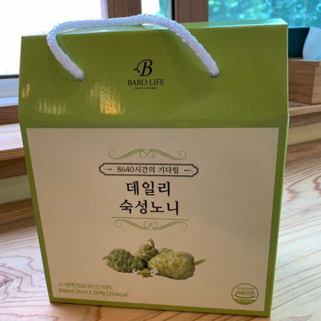 [바로푸드] 데일리 숙성노니원액 30ml x 28팩_1박스 리뷰 사진