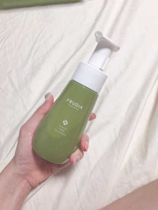 [후르디아] 아보카도 약산성 비건 여성 청결제 — 5점을 준 리뷰어가 2019년 7월 올린 사용 사진
