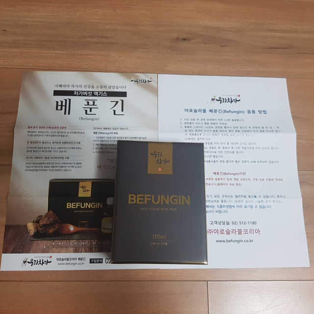 러시아 차가버섯 베푼긴 리뷰 사진