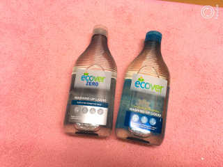에코버 친환경 주방세제 450ml 무향+카모마일향 — 5점을 준 리뷰어가 2018년 12월 올린 사용 사진