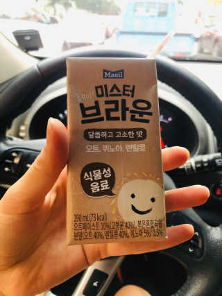 헤이미스터브라운 [매일유업] 헤이 미스터브라운 12개입 — 5점을 준 리뷰어가 2019년 8월 올린 사용 사진
