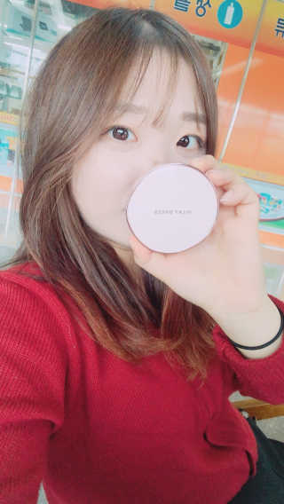 밀키드레스 바비메이크 베일 쿠션 — 5점을 준 리뷰어가 2018년 6월 올린 사용 사진