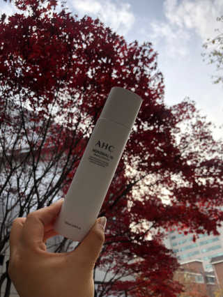 AHC 에이 에이치 씨 미니멀 10 워터리 에센스 — 5점을 준 리뷰어가 2018년 12월 올린 사용 사진