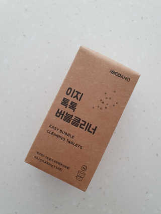 [에코앤드]이지톡톡 버블클리너 1종세척제 — 4점을 준 리뷰어가 2019년 6월 올린 사용 사진
