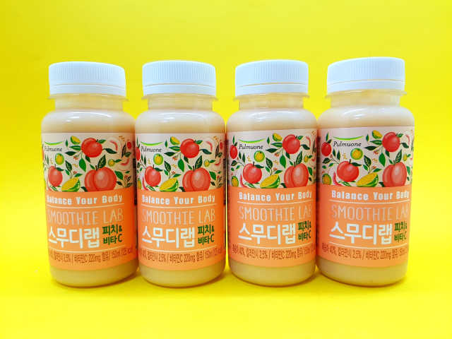 스무디랩 피치&비타 리뷰 사진