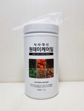 (주)이스터비엔에프 식사대용선식 원데이케어밀 1KG 대용량 — 5점을 준 리뷰어가 2019년 1월 올린 사용 사진
