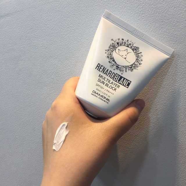 르나드블랑 멀티레이어 선블록 리뷰 사진