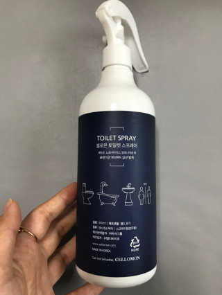 셀로몬 토일렛 스프레이 500ml — 5점을 준 리뷰어가 2018년 5월 올린 사용 사진