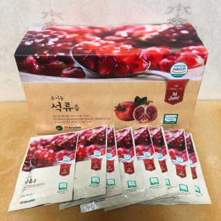 [하이헬스] 정말 진하고 맛있는 유기농 석류즙 30포 — 5점을 준 리뷰어가 2019년 11월 올린 사용 사진