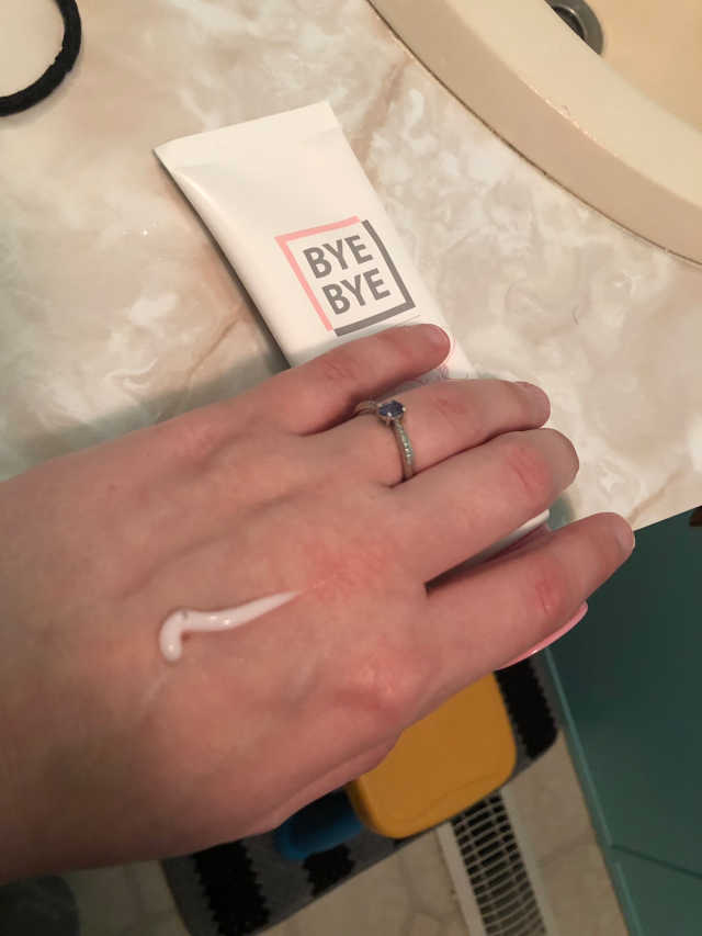 바이 바이 크림 리뷰 사진