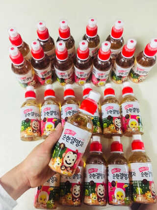 웅진식품 코코몽 어린이 순한결명자 200mL x 24페트 — 5점을 준 리뷰어가 2018년 4월 올린 사용 사진