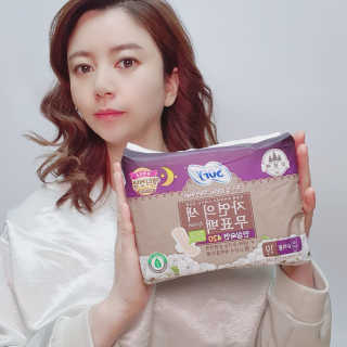LG유니참 쏘피SOFY 쏘피 자연의 색 무표백 유기농 100프로 생리대 — 5점을 준 리뷰어가 2020년 3월 올린 사용 사진