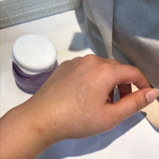 [후르디아] 72시간 블루베리 속살 수분크림 — 3점을 준 리뷰어가 2019년 9월 올린 사용 사진