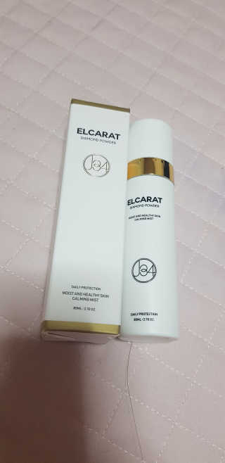 J34 elcarat 엘캐럿 다이아 미스트 80ml — 5점을 준 리뷰어가 2019년 7월 올린 사용 사진