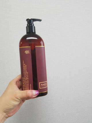 아미니 오일워시 시리즈 400ml（3종 중 1종 랜덤발송 — 5점을 준 리뷰어가 2019년 7월 올린 사용 사진