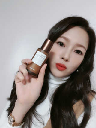 메리에코 소나무 너리싱 오일세럼 — 5점을 준 리뷰어가 2018년 11월 올린 사용 사진