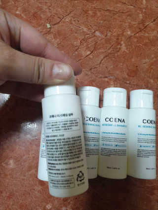 코에나샴푸 자연유래 식물성 코에나 샴푸 50ml — 5점을 준 리뷰어가 2020년 4월 올린 사용 사진