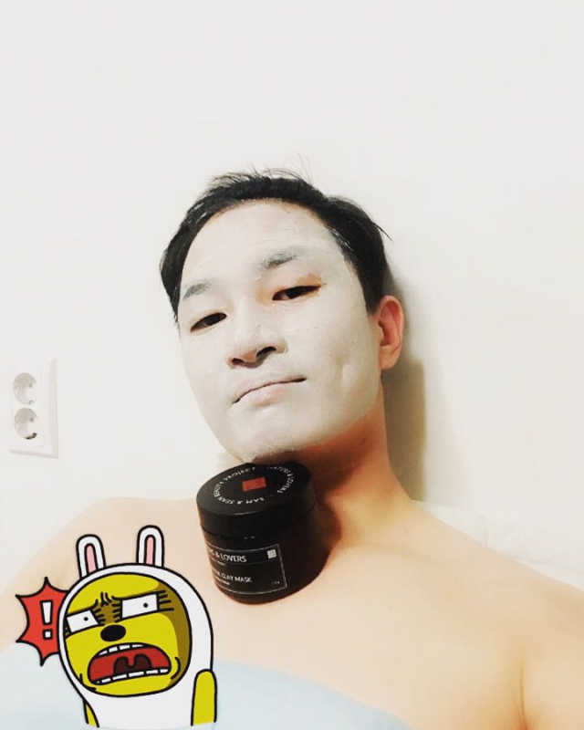 샘앤션 헤이터스 가슬 클레이 마스크 리뷰 사진