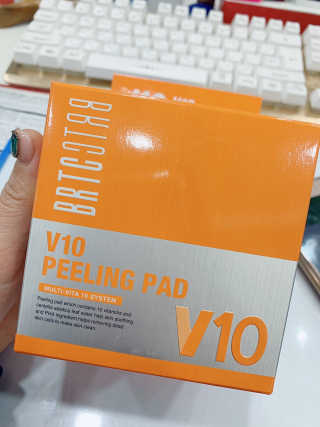 비알티씨 V10 필링패드 — 2.5점을 준 리뷰어가 2019년 1월 올린 사용 사진