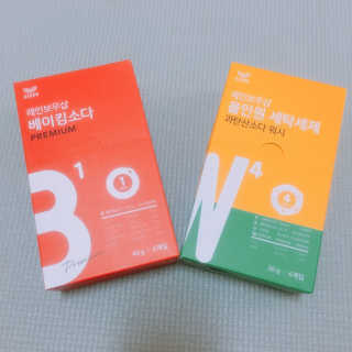 레인보우샵 올인원세탁세제,베이킹소다 스틱포6개입+세탁조클리너 — 4.17점을 준 리뷰어가 2018년 3월 올린 사용 사진