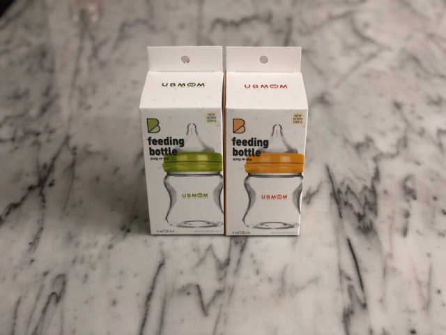 유비맘 신생아젖병 120ml 트리플팩_ 젖꼭지 포함 리뷰 사진