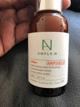 앰플엔 AMPLEN VC SHOT AMPOULE — 2점을 준 리뷰어가 2018년 12월 올린 사용 사진