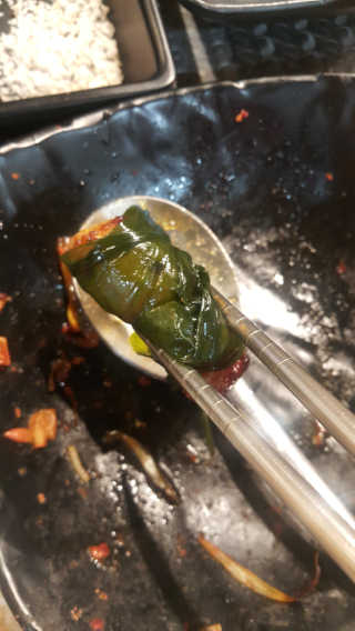 [화덕고깃간 마곡발산점] 화덕삼겹살2인분 — 5점을 준 리뷰어가 2019년 4월 올린 사용 사진