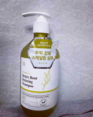 달리프 클로렐라 베러 루트 릴렉싱 샴푸 500ml — 5점을 준 리뷰어가 2019년 11월 올린 사용 사진