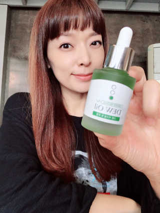 [이슬품은나] 그린 시그널 듀 오일 — 5점을 준 리뷰어가 2019년 10월 올린 사용 사진