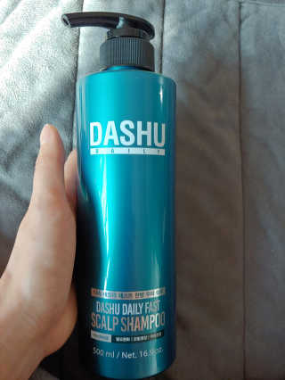 다슈코리아 다슈 데일리 패스트 한방 두피 샴푸 500ml — 5점을 준 리뷰어가 2020년 2월 올린 사용 사진