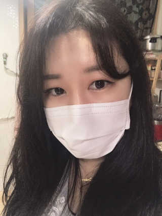 [닥터퓨리] 소프트터치 건강 마스크_성인+아동 — 5점을 준 리뷰어가 2019년 4월 올린 사용 사진