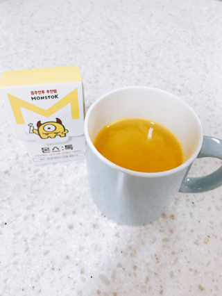 내꺼브랜드 맛있는 숙취분말 몬스톡 — 3.5점을 준 리뷰어가 2017년 1월 올린 사용 사진