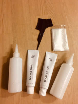 (주)에네스티 미스랩 더블 클리닉 헤어 컬러 크림 — 5점을 준 리뷰어가 2019년 10월 올린 사용 사진