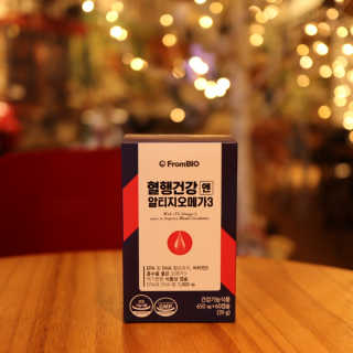 프롬바이오 혈액순환과 눈 건강을 동시에 혈행건강엔알티지오메3 — 5점을 준 리뷰어가 2019년 12월 올린 사용 사진