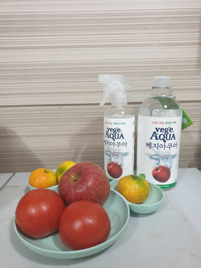베지아쿠아 475ml + 리필 1000ml 1Set 리뷰 사진