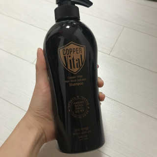 코퍼바이탈 헤어루트 솔루션 샴푸 500ml — 5점을 준 리뷰어가 2018년 9월 올린 사용 사진