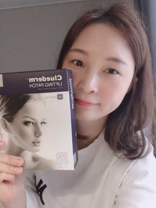 스케덤 클루덤 리프팅 패치 — 5점을 준 리뷰어가 2019년 3월 올린 사용 사진