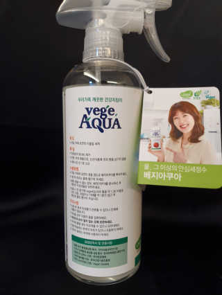 베지아쿠아 475ml + 리필 1000ml 1Set — 5점을 준 리뷰어가 2019년 11월 올린 사용 사진