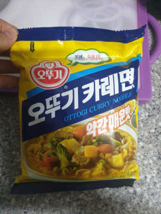 오뚜기카레면 2차 모집 — 5점을 준 리뷰어가 2019년 2월 올린 사용 사진
