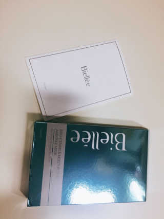 비엘리 브라이트닝&모이스처라이징 앰플 마스크 — 4점을 준 리뷰어가 2016년 12월 올린 사용 사진