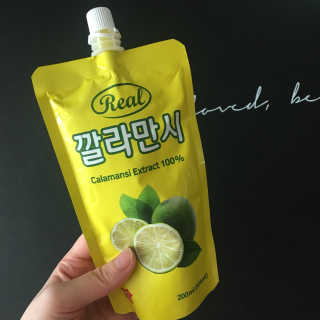 장수농가 리얼깔라만시 — 3.83점을 준 리뷰어가 2018년 4월 올린 사용 사진