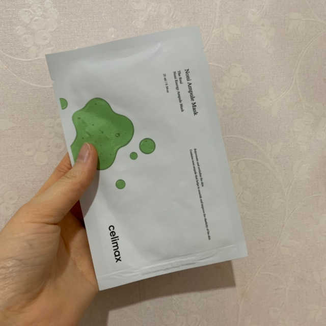 셀리맥스 노니 앰플 마스크 리뷰 사진
