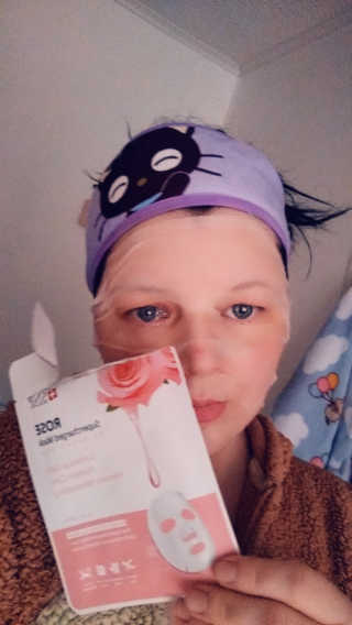 SNP Supercharged Mask_Rose Centifoli Flower — 5점을 준 리뷰어가 2019년 3월 올린 사용 사진