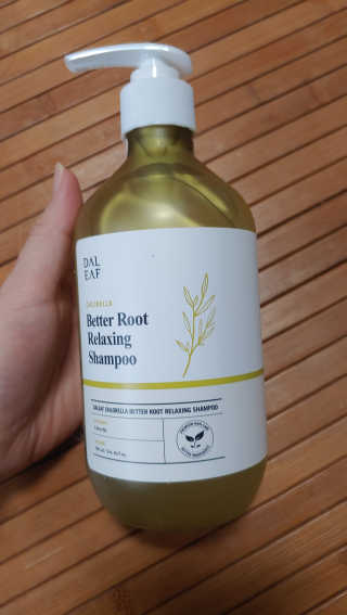 달리프 클로렐라 베러 루트 릴렉싱 샴푸 500ml — 5점을 준 리뷰어가 2020년 2월 올린 사용 사진
