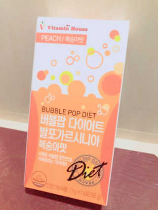 비타민하우스 버블팝 다이어트 발포가르시니아 청포도/복숭아 — 5점을 준 리뷰어가 2017년 5월 올린 사용 사진