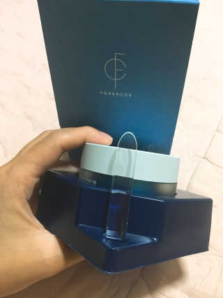 포렌코즈 아쿠아 커넥션 크림 — 3.5점을 준 리뷰어가 2017년 9월 올린 사용 사진