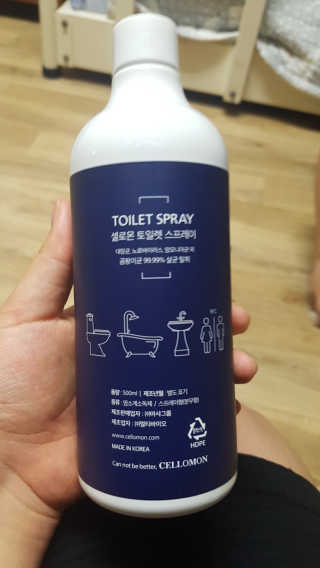 셀로몬 토일렛 스프레이 500ml — 4.33점을 준 리뷰어가 2018년 5월 올린 사용 사진