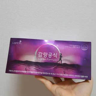 [감량공식] 다이어트 건강기능식품 — 5점을 준 리뷰어가 2019년 12월 올린 사용 사진