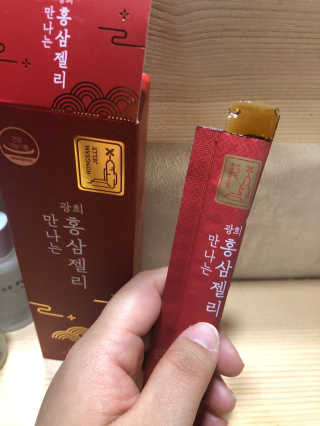 광희생활건강 만나는 홍삼젤리 — 4점을 준 리뷰어가 2020년 3월 올린 사용 사진
